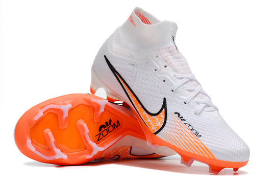NIKE ZOOM AIR MERCURIAL SUPERFLY IX ELITE WHITE ORANGE