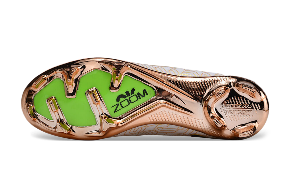 NIKE ZOOM AIR MERCURIAL SUPERFLY IX ELITE WHITE GOLD