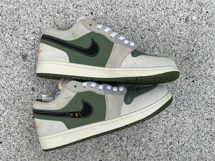 JORDAN LOW 1 CRAFT OLIVE