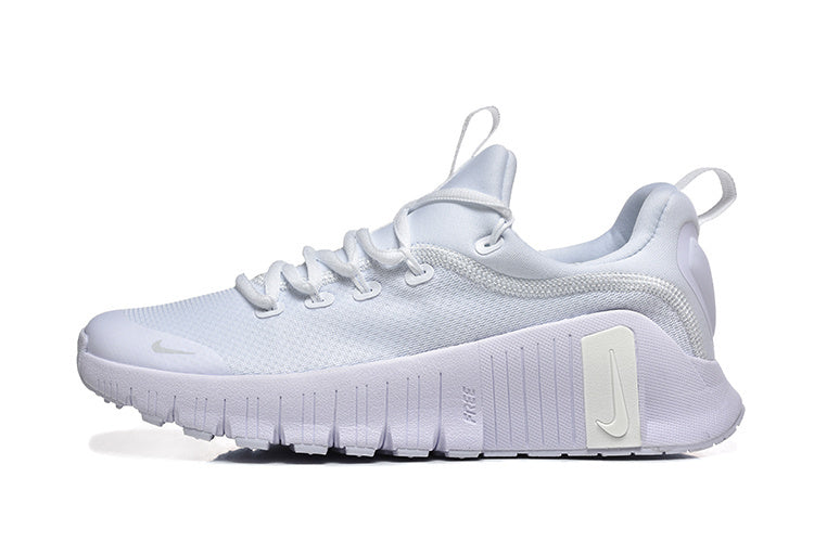 NIKE FREE METCON 6 ALL WHITE