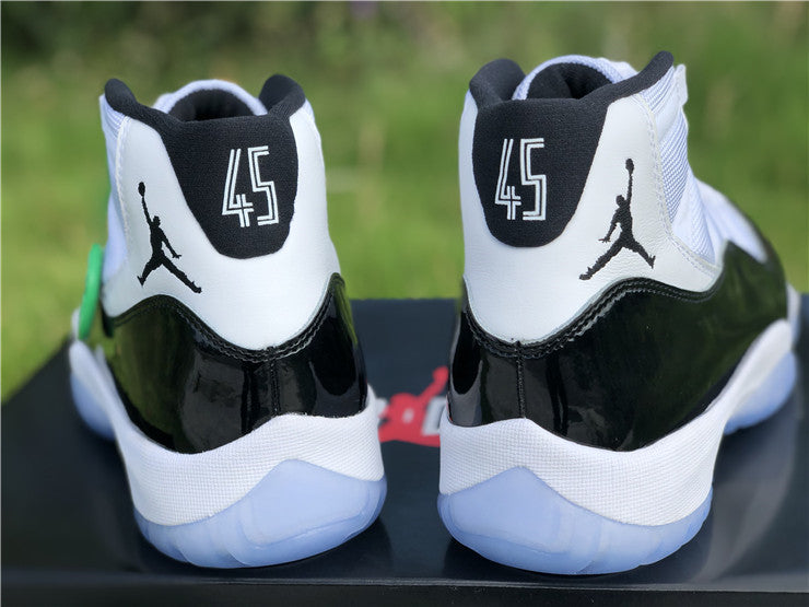 JORDAN 11 BLACK AND WHITE