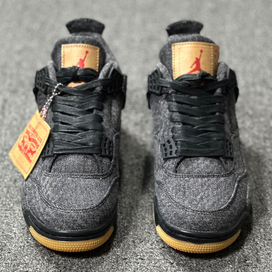 JORDAN RETRO 4 X LEVIS BLACK