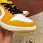 Jordan 1 Low BLACK AND YELLOW