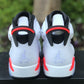 AIR JORDAN 6 INFRARED WHITE