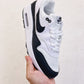 AIR MAX 1 ALL BLACK AND WHITE