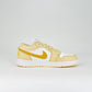 Jordan 1 Low Sail / Yellow Ochre / Pale Vanilla / White