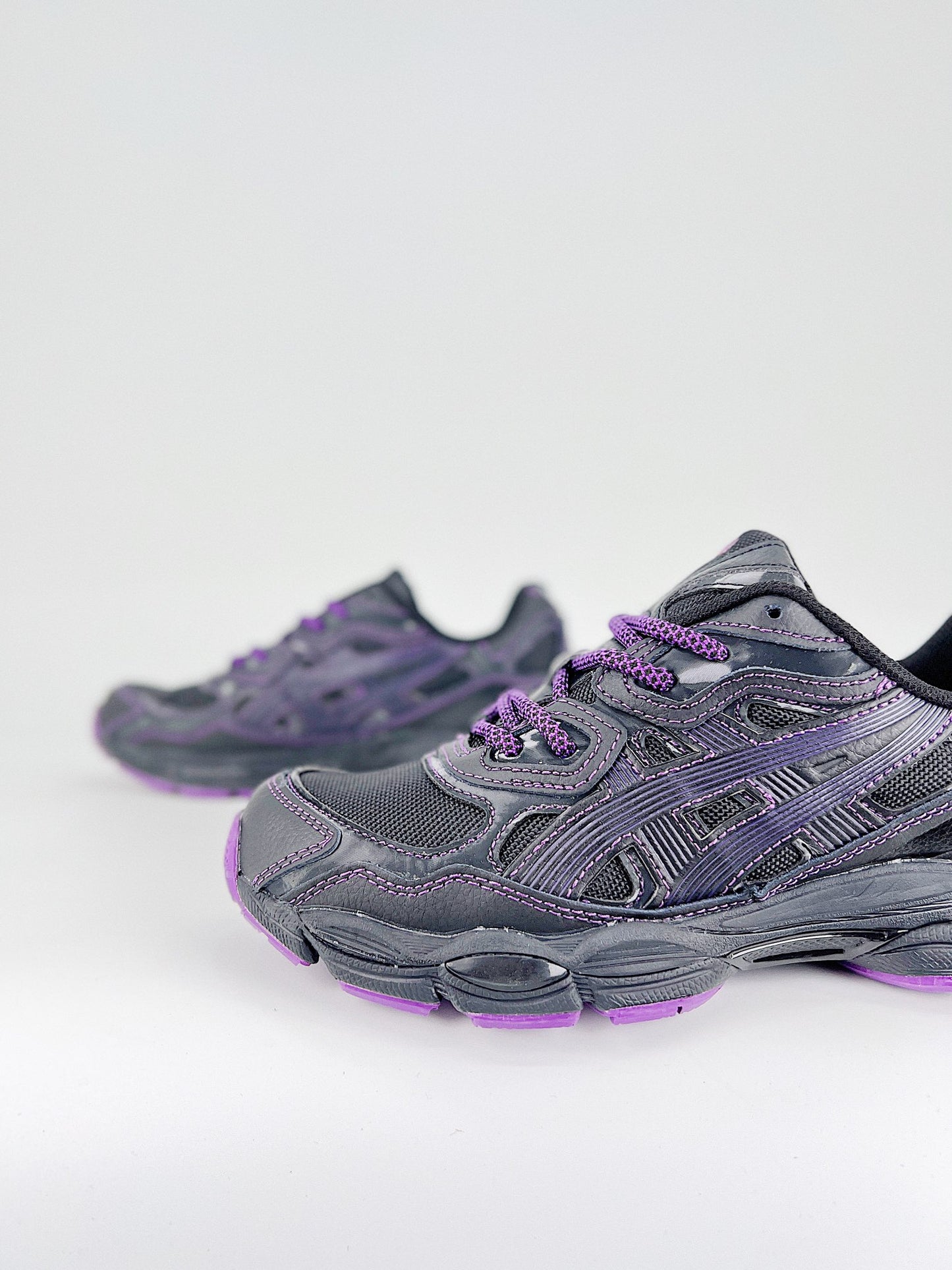 ASIC GEL NYC NIMBUS 3 BLACK AND PURPLE