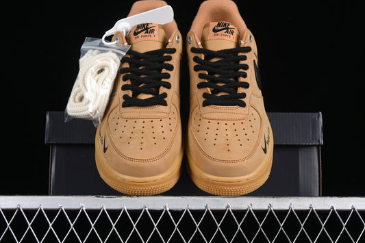 AIR FORCE 1 WHEAT BLACK