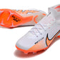 NIKE ZOOM AIR MERCURIAL SUPERFLY IX ELITE WHITE ORANGE