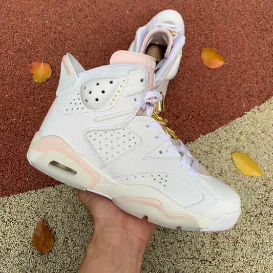 AIR JORDAN 6 RETRO GOLD HOOPS