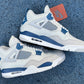 Jordan Retro 4 "Military Blue"