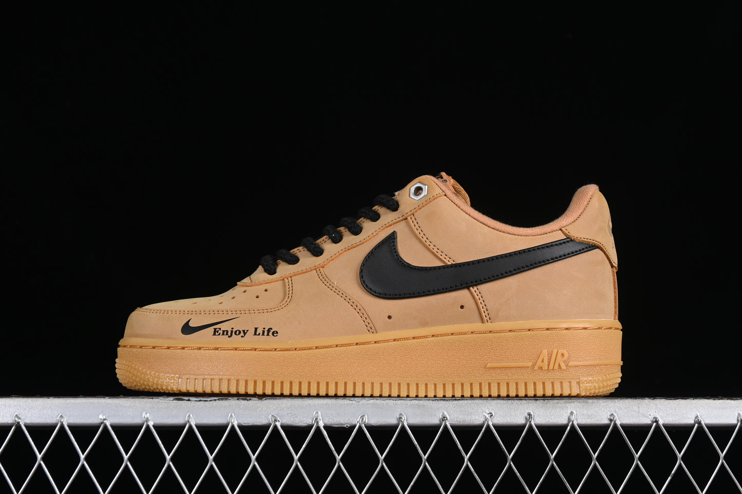 AIR FORCE 1 WHEAT BLACK