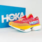 HOKA CIELO X1 RED AND YELLOW