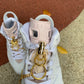 AIR JORDAN 6 RETRO GOLD HOOPS