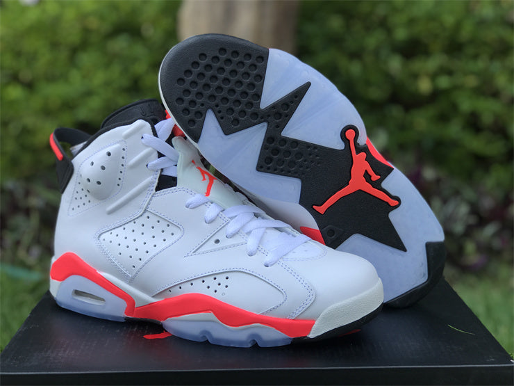 AIR JORDAN 6 INFRARED WHITE