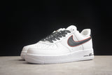 AIR FORCE 1 BLACK RED WHITE