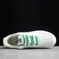 AIR FORCE 1 GREEN AND WHITE