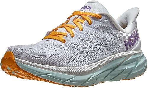 HOKA CLIFTON 8 BLEU BLANC