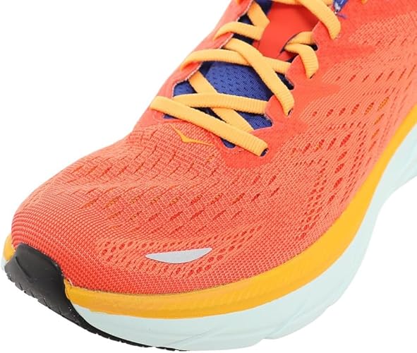 HOKA CLIFTON 8 FIESTA ORANGE/VIOLET