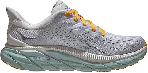 HOKA CLIFTON 8 BLEU BLANC