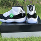 JORDAN 11 BLACK AND WHITE