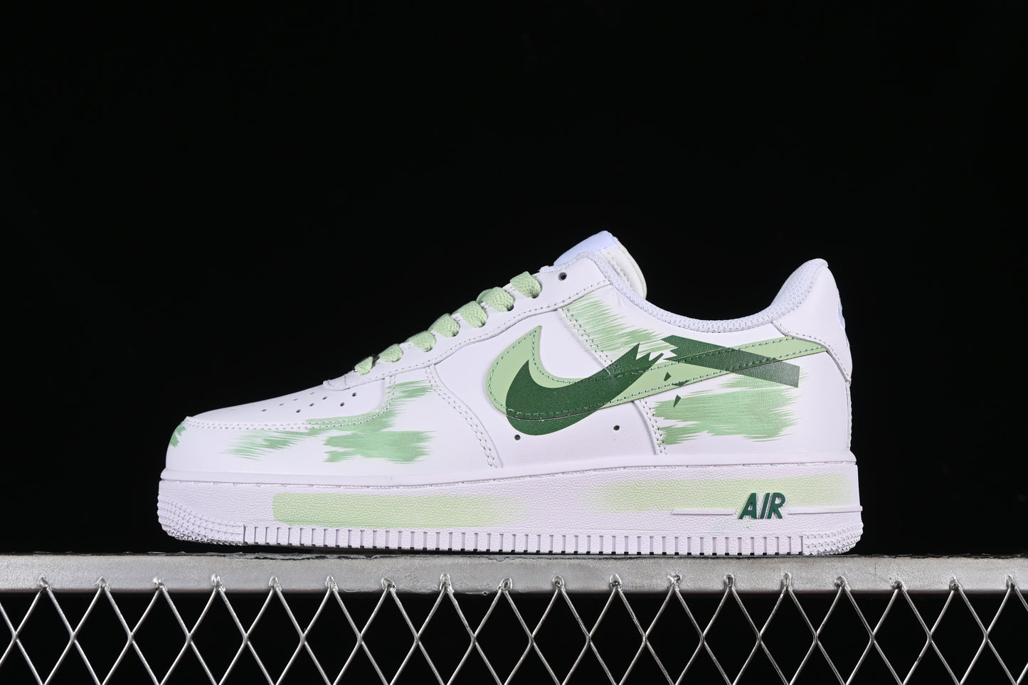 AIR FORCE 1 CUSTOM GREEN