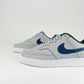 NIKE VISION COURT LOW GREY AND BLUE