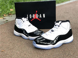 JORDAN 11 BLACK AND WHITE