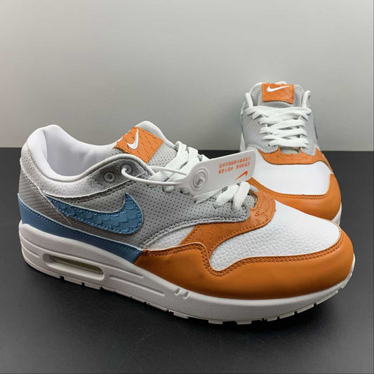 AIR MAX 1 ORANGE AND BLUE