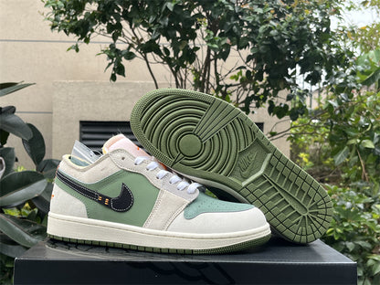 Jordan 1 Low CRAFT OLIVE