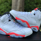 AIR JORDAN 6 INFRARED WHITE