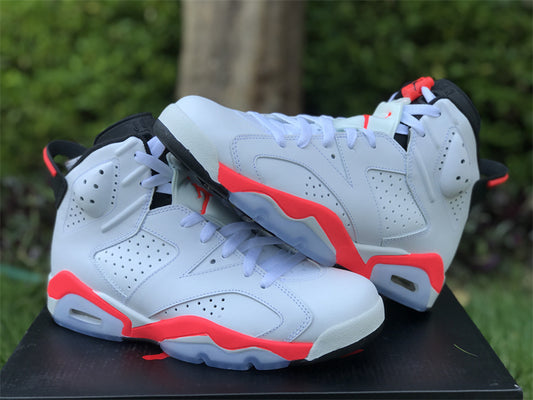 AIR JORDAN 6 INFRARED WHITE