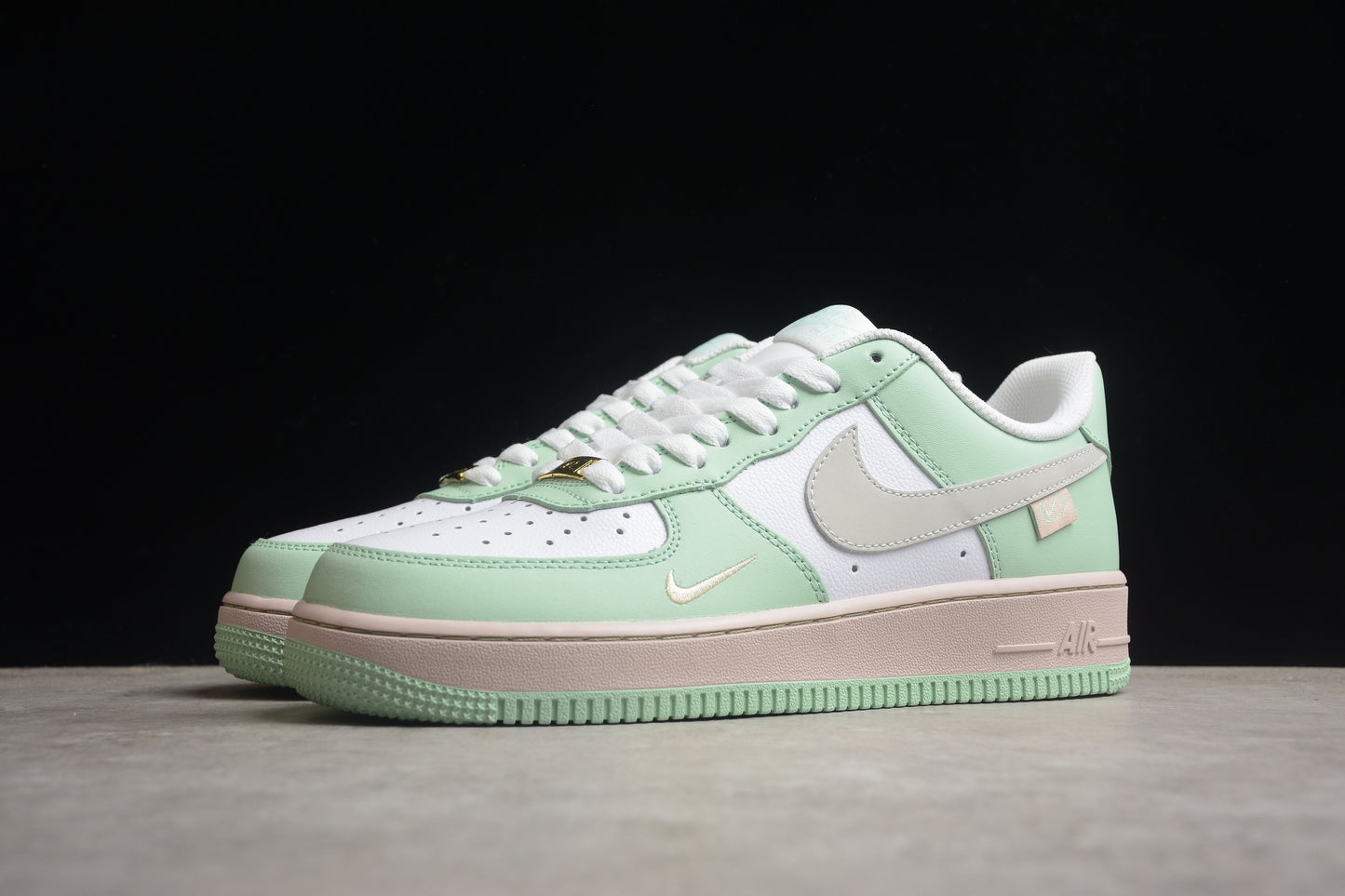 AIR FORCE 1  PINK GREEN