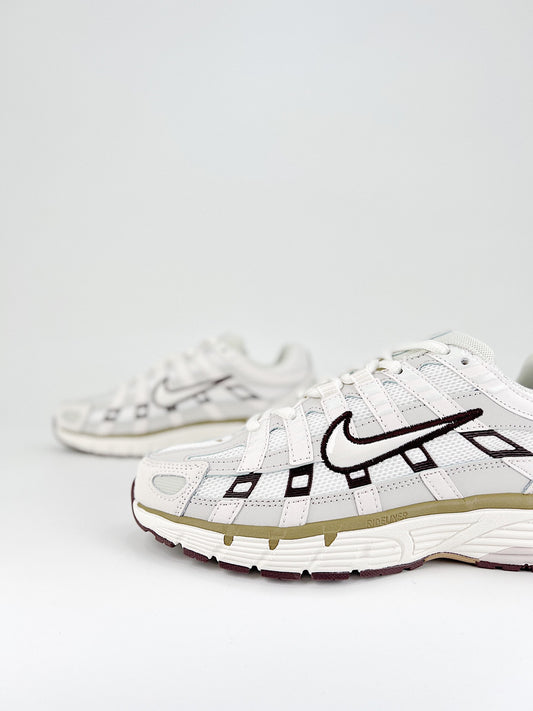 NIKE P6000 WHITE AND BROWN