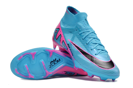 NIKE ZOOM AIR MERCURIAL SUPERFLY IX ELITE PINK BLUE