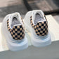 ALEXANDER MCQUEEN WHITE DAMIER