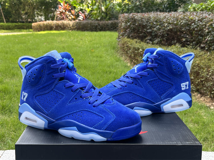 AIR JORDAN 6 BLUE AQUA