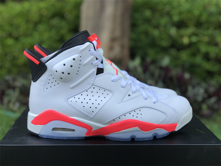 AIR JORDAN 6 INFRARED WHITE