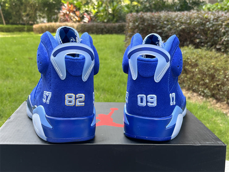 AIR JORDAN 6 BLUE AQUA