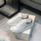 ALEXANDER MCQUEEN WHITE DAMIER