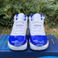 JORDAN 11 BLUE AND WHITE