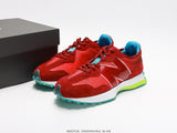 New Balance 327 RED GREEN