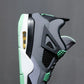 JORDAN RETRO 4 GREEN GLOW