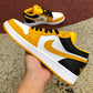 Jordan 1 Low BLACK AND YELLOW