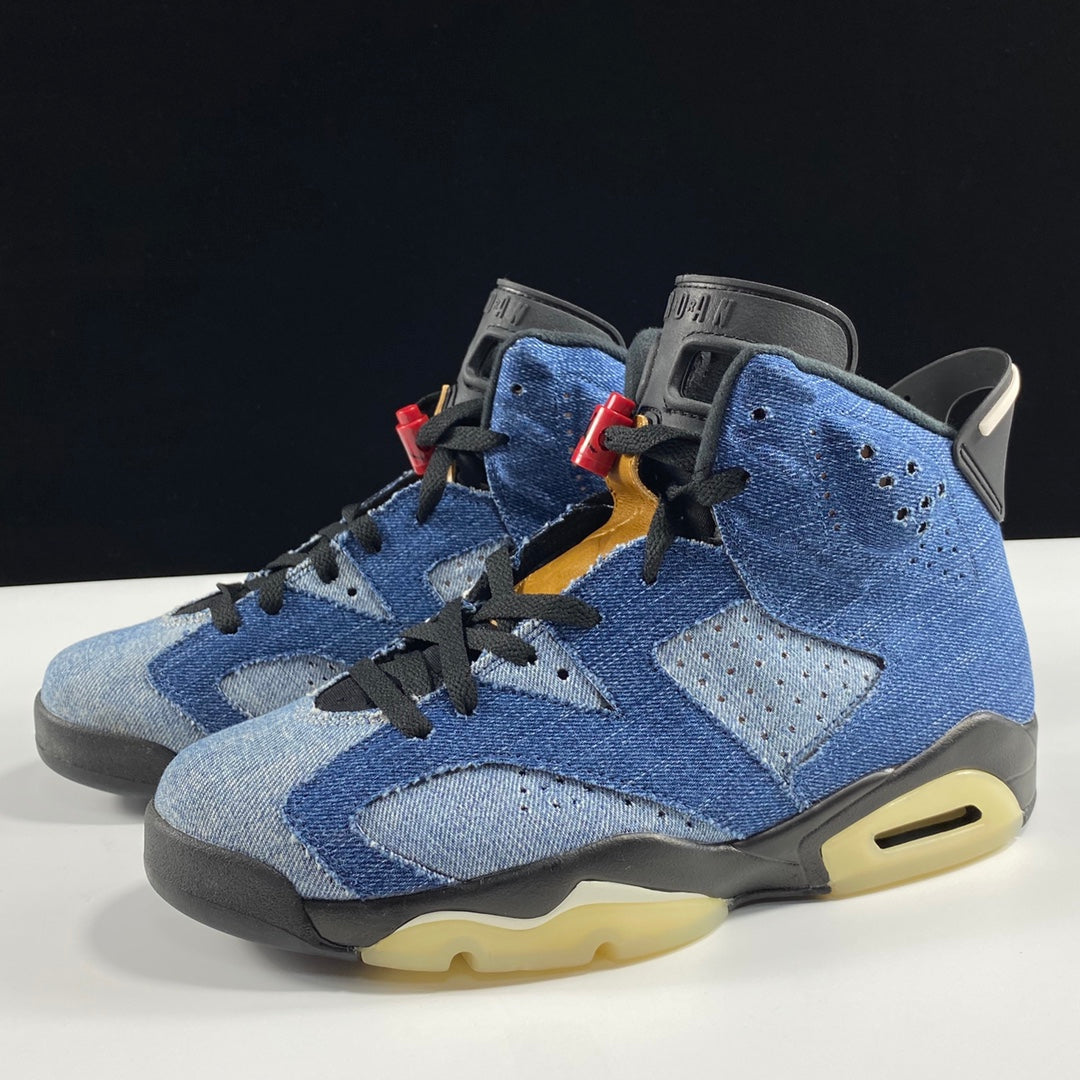 AIR JORDAN 6 RETRO EDITION BLUE JEANS