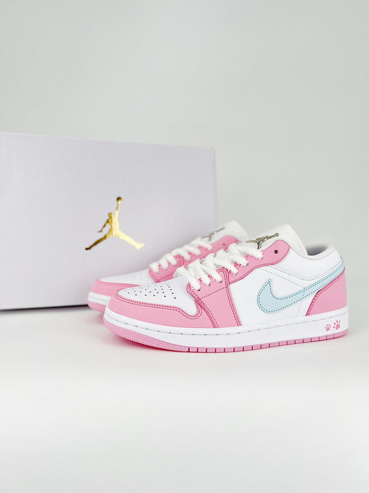 Jordan 1 Low PRINT PINK FOAM